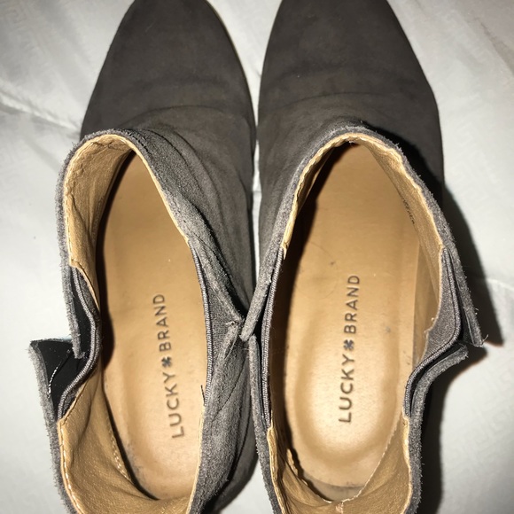 Lucky brand grey booties - Picture 5 of 6